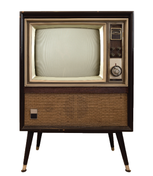 image of old tv