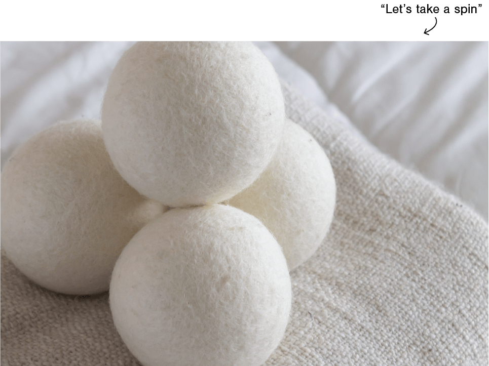 Image of wool dryer balls