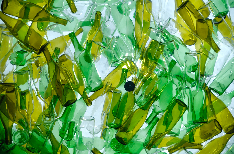 Image of glass bottles
