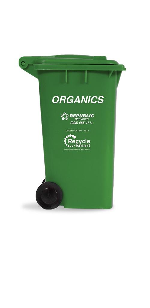 Green organics bin