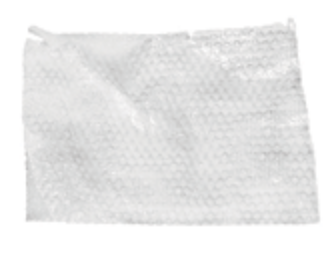 Plastic packaging and bubble wrap